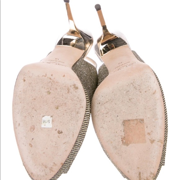 Jimmy Choo Glitter Slingbacks - Picture 5 of 5